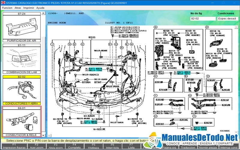 Sistema Eléctrico Autos Toyota