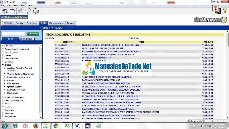 programa mitchell on demand diagramas para autos