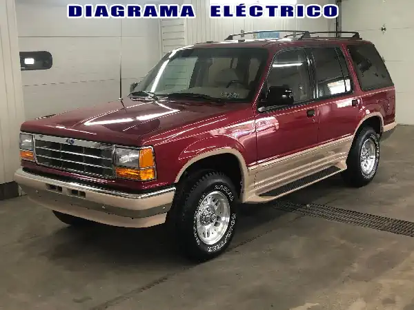 Descargar Diagrama Eléctrico Ford Explorer 1994 PDF Gratis