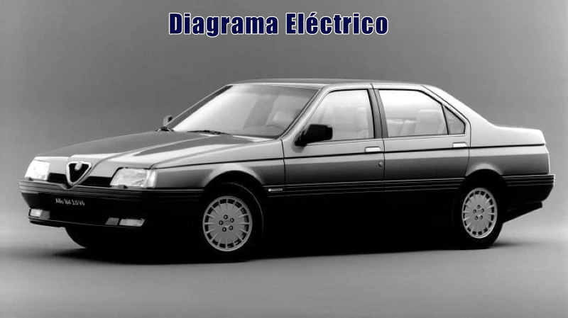 Descargar Diagrama Eléctrico Alfa Romeo 164 1991 Gratis