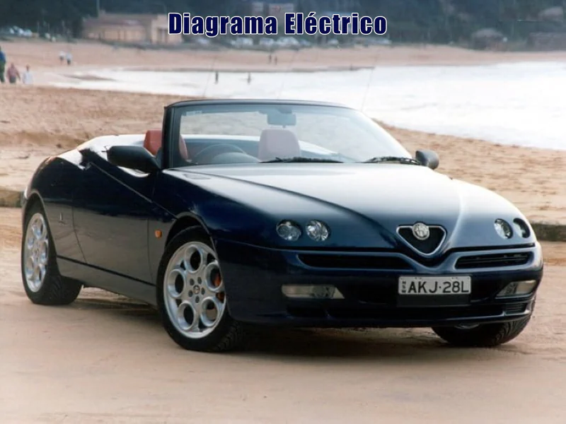 Descargar Diagrama Eléctrico Alfa Romeo Spider 2000 Gratis