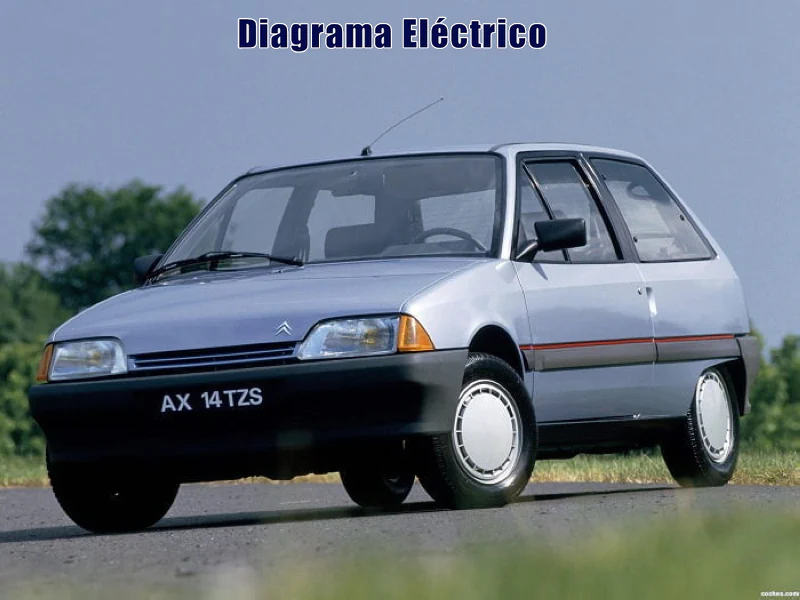 Descargar Diagrama Eléctrico Citroën AX 1988 Gratis