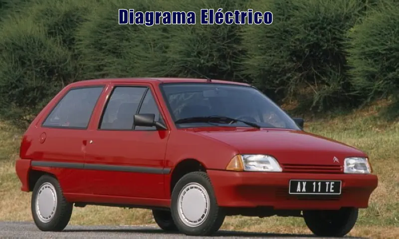 Descargar Diagrama Eléctrico Citroën AX 1990 Gratis