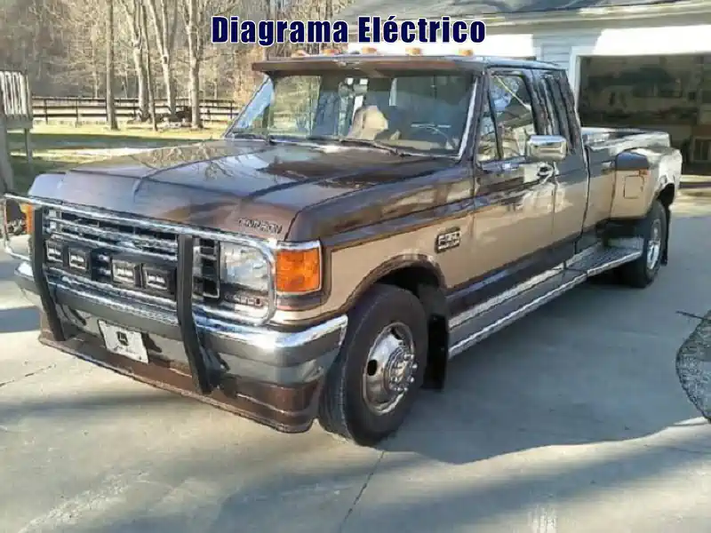 Descargar Diagrama Eléctrico Ford F-350 1991 Gratis