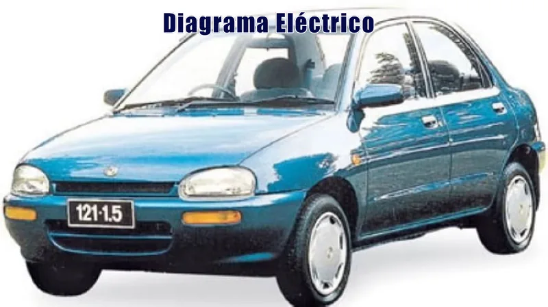 Descargar Diagrama Eléctrico Mazda 121 1996 Gratis