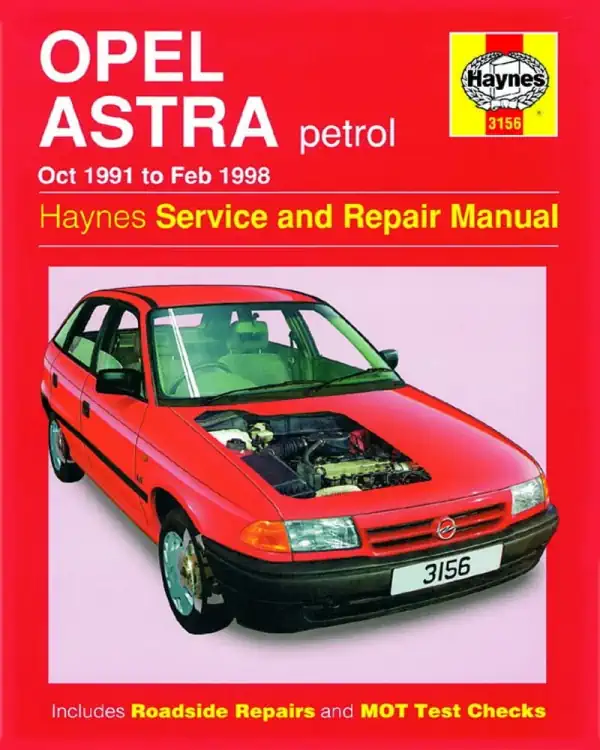 Descarga Haynes Manual Opel Astra 1991 1998