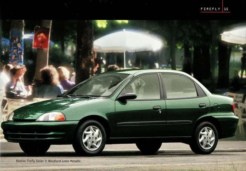 Descargar Manual de Taller Pontiac Firefly 1997 PDF Gratis