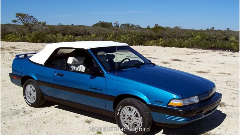 Descargar Manual de Taller Pontiac Sunbird 1991 PDF Gratis